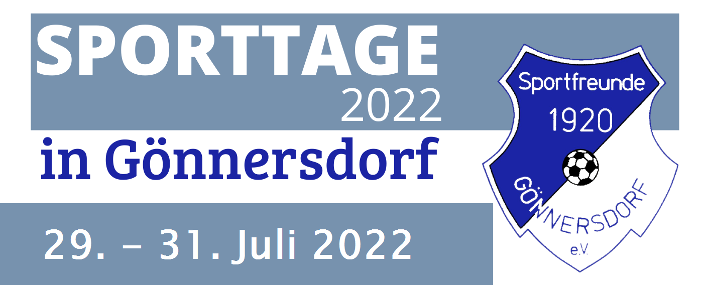 Sporttage 2022 Gönnersdorf banner
